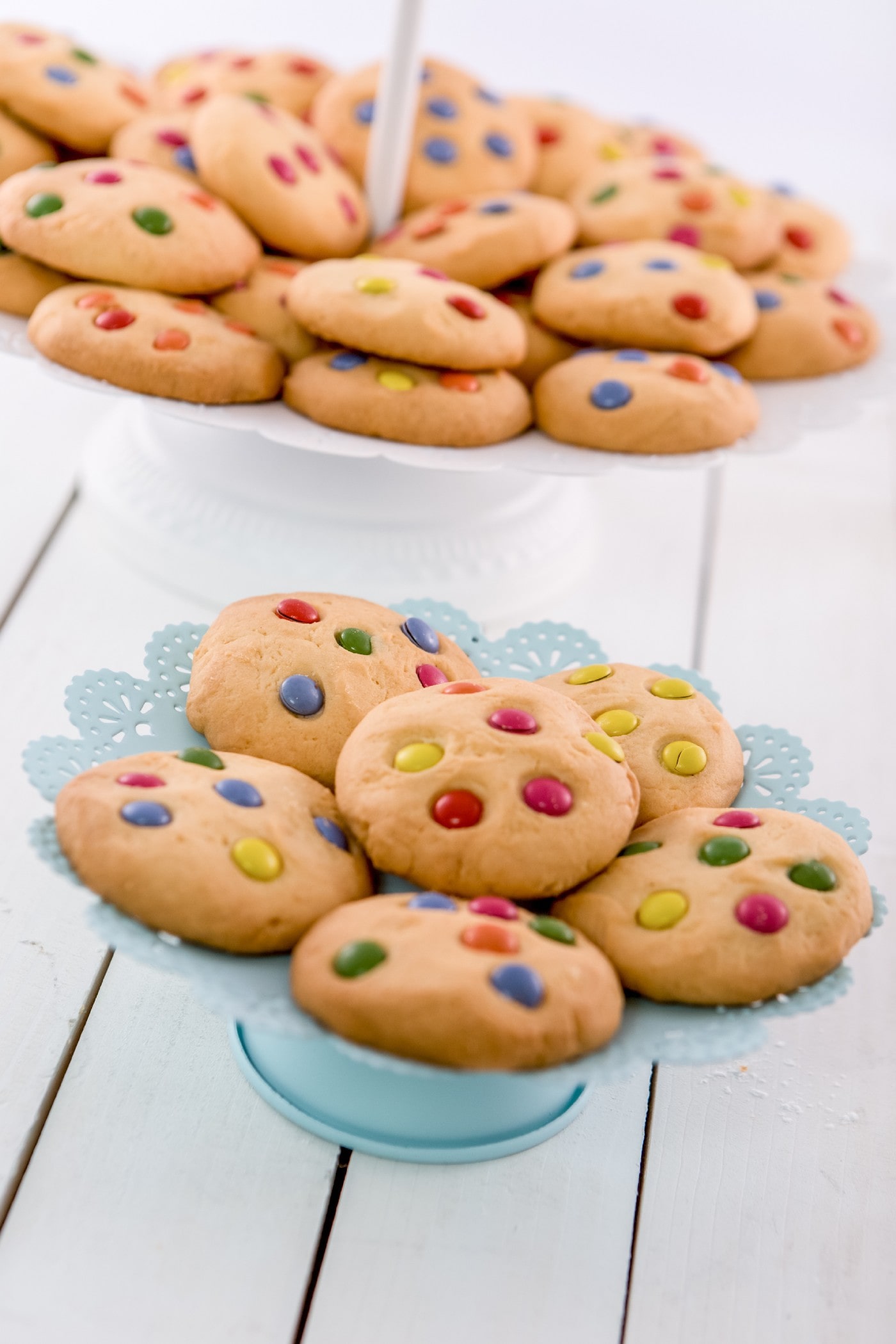 Ciasteczka z lentylkami