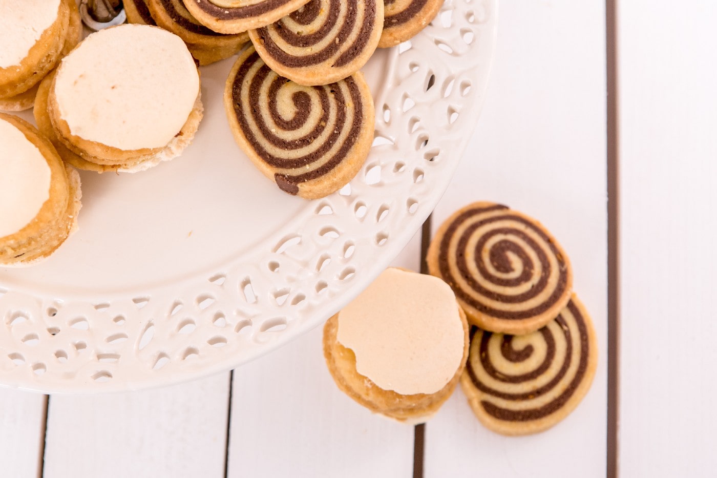 Wawrocie z bezą i Ciasteczka pomarańczowe