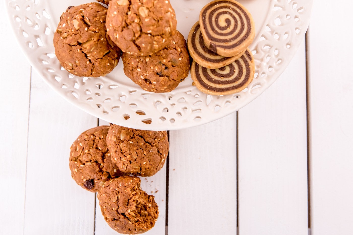 Ciasteczka z ziarnami i Ciasteczka pomarańczowe