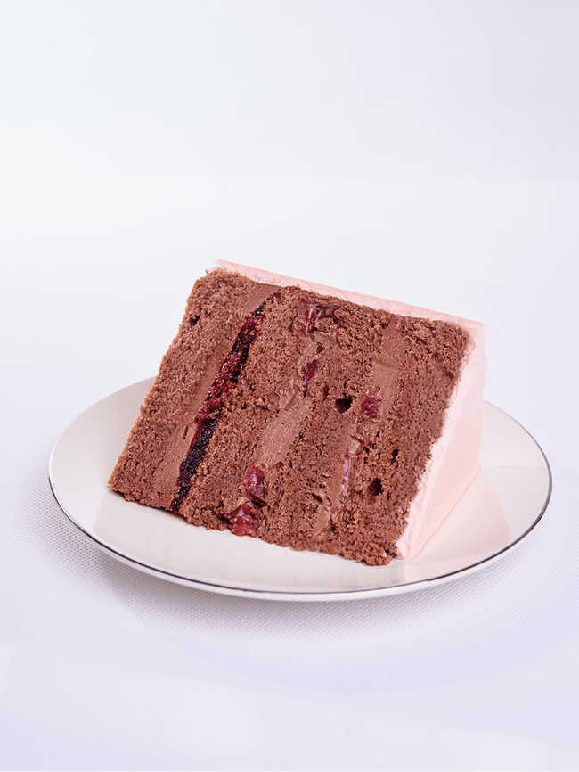 Tort czekoladowo - wiśniowy