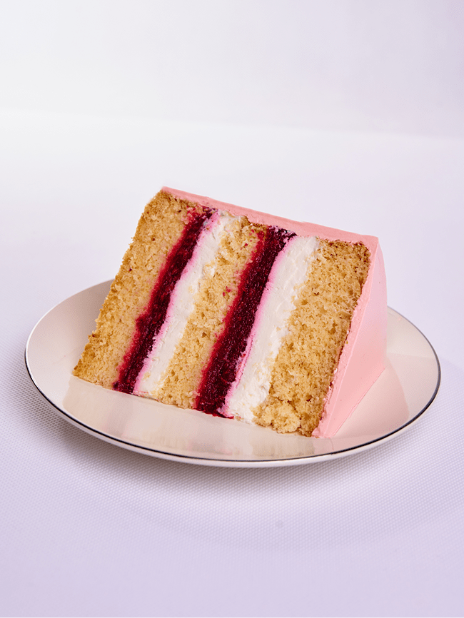 Tort śmietanka malina